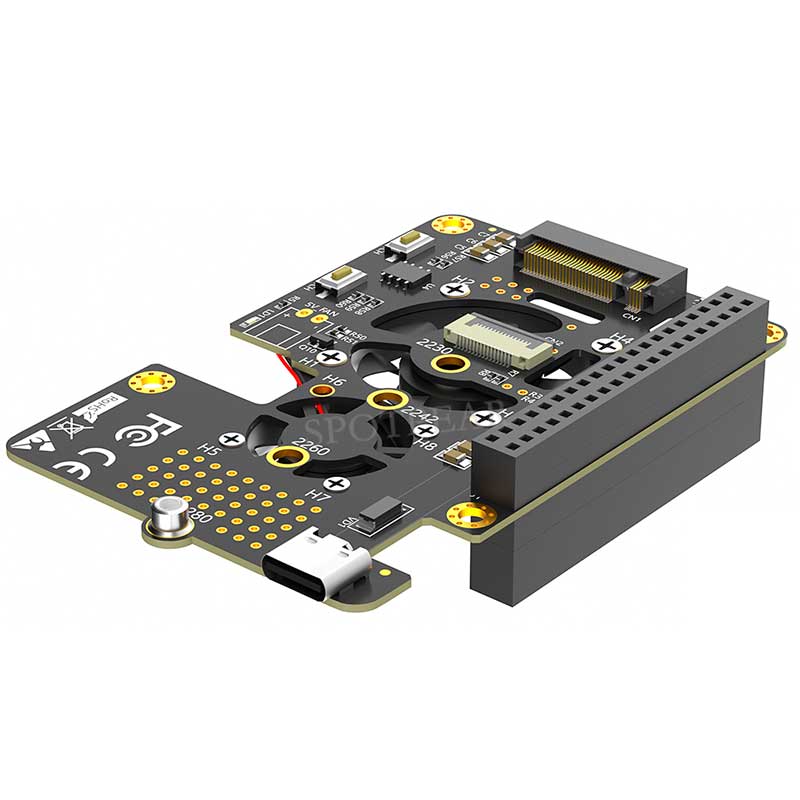 Raspberry Pi 5 PCIe to M.2 NVM - đánh giá và giá Argon One V3 M.2 Nvme Case
